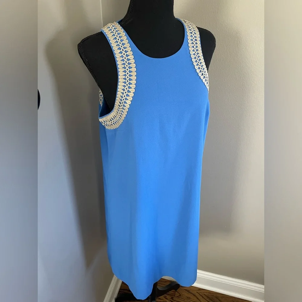 Lilly Pulitzer Amayah Blue Sleeveless Women's Swim Dress